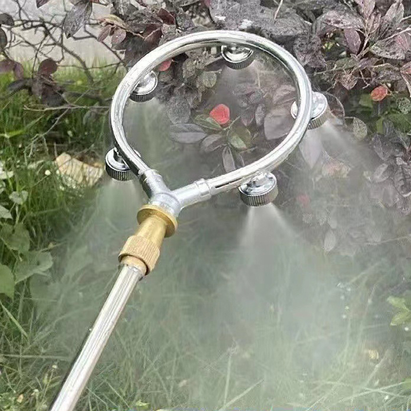 Garden Hose Nozzle - High Pressure Atomization Circular Nozzle Five-Hole