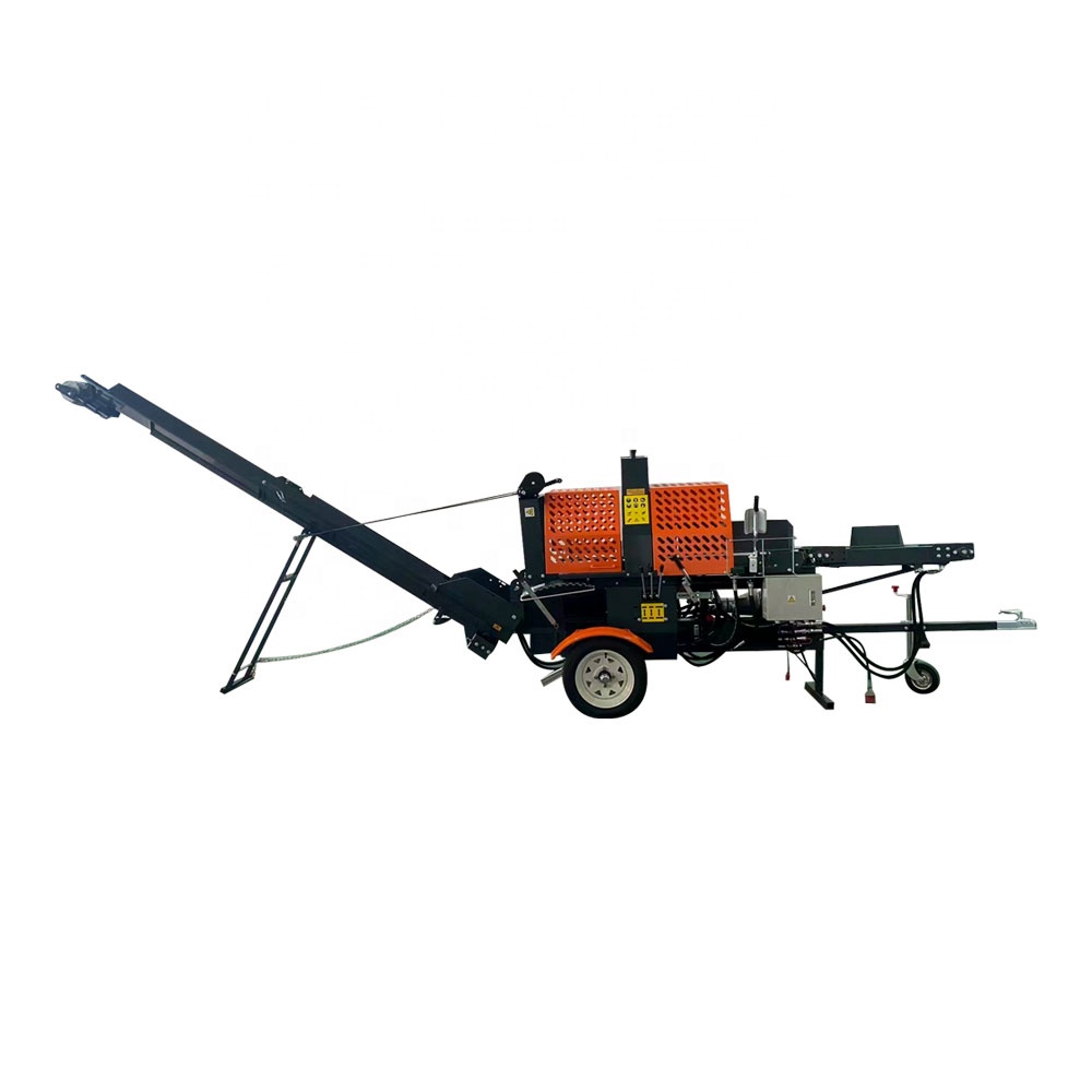 Gardening Tools Video - CE Certified 20 Ton Horizontal Log