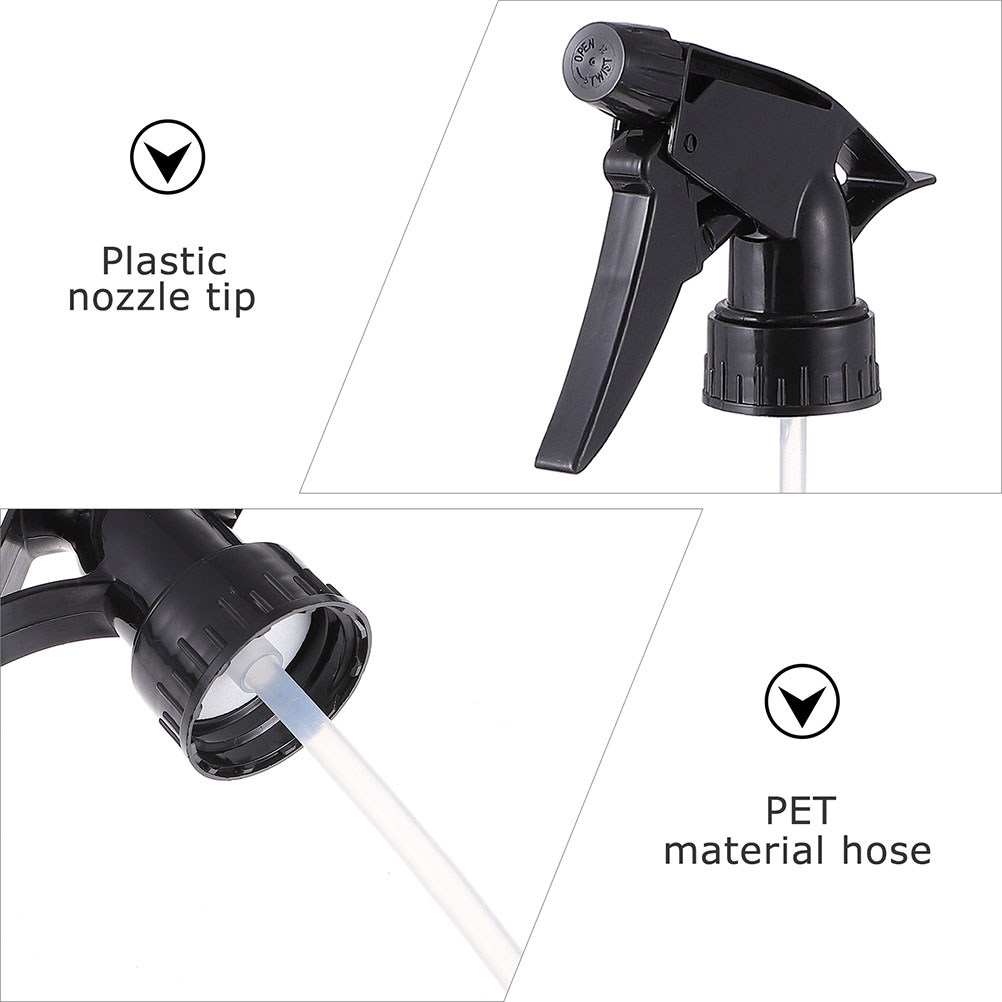 Garden Hose Nozzle - 10Pcs Black Adjustable Trigger Spray Nozzles