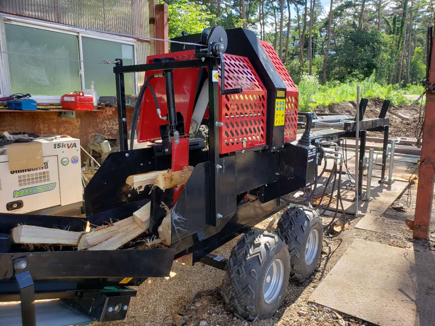 Gardening Tools Video - YG High-Performance New Firewood Processor -