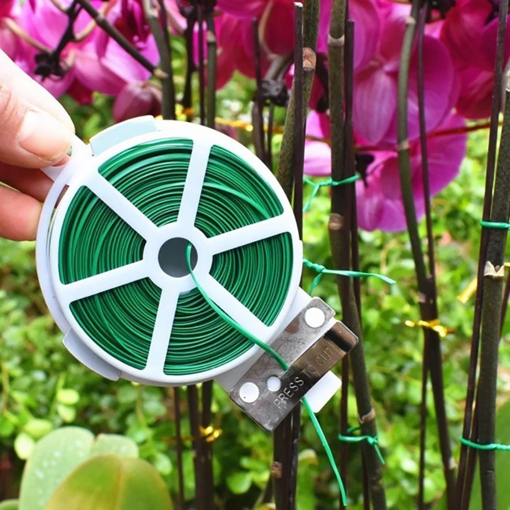 1Pcs Iron Wire Cable Ties Plan - Garden Wire Twist Tie recension och pris