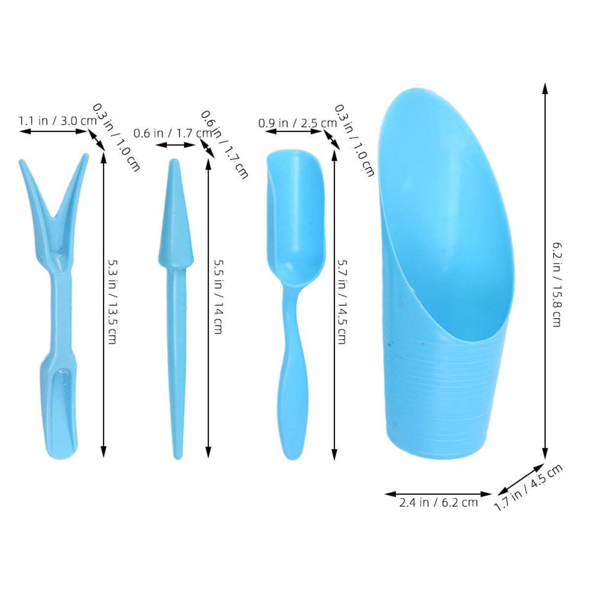 4pcs/set, Plastic Durable Buck - Gardening Tools Hand recension och pris