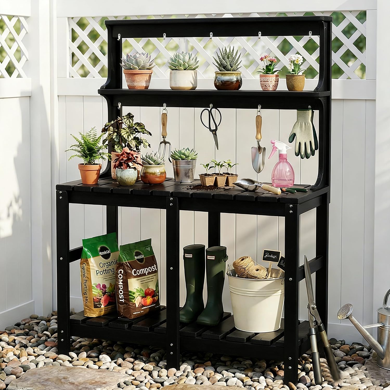 All Weather HDPE Potting Table - Gardening Tools Toolstation recension och pris