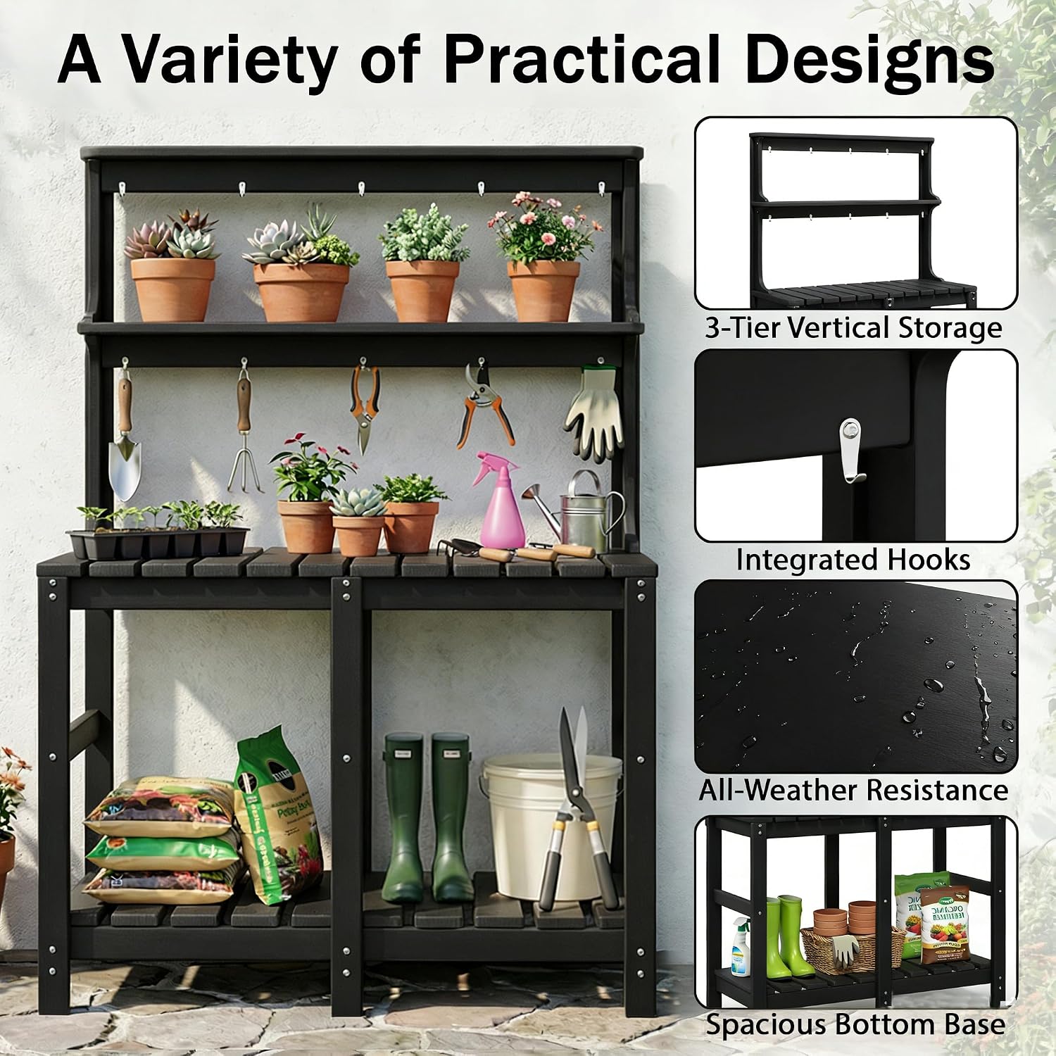 All Weather HDPE Potting Table - Gardening Tools Toolstation recension och pris