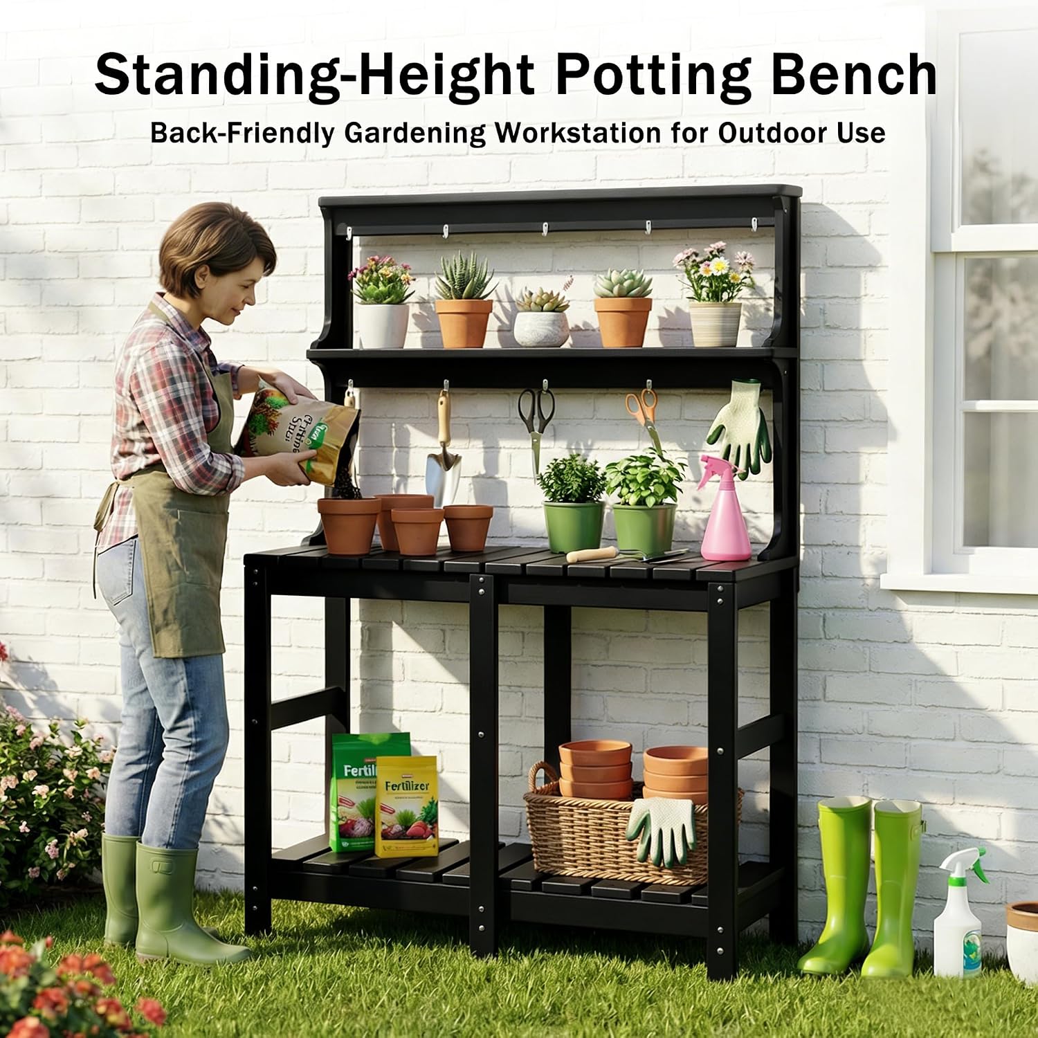 All Weather HDPE Potting Table - Gardening Tools Toolstation recension och pris