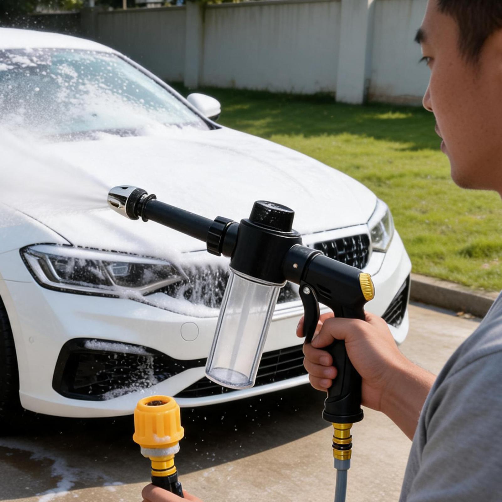 Garden Hose Spray Nozzle With  - Garden Hose Nozzle recension och pris