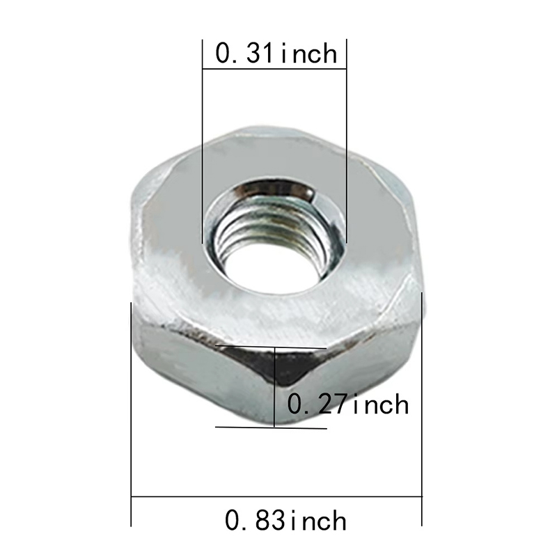 20Pcs Saw Guide Plate Nuts For - Gardening Tools Guide recension och pris