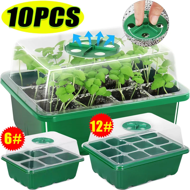 6/12 Grids Growing Starting Nu - Propagation Tray Dome recension och pris
