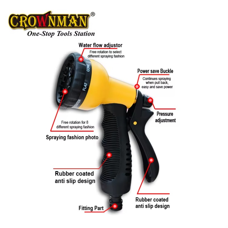 Garden Tools High Quality 8-Pa - Garden Hose Nozzle recension och pris