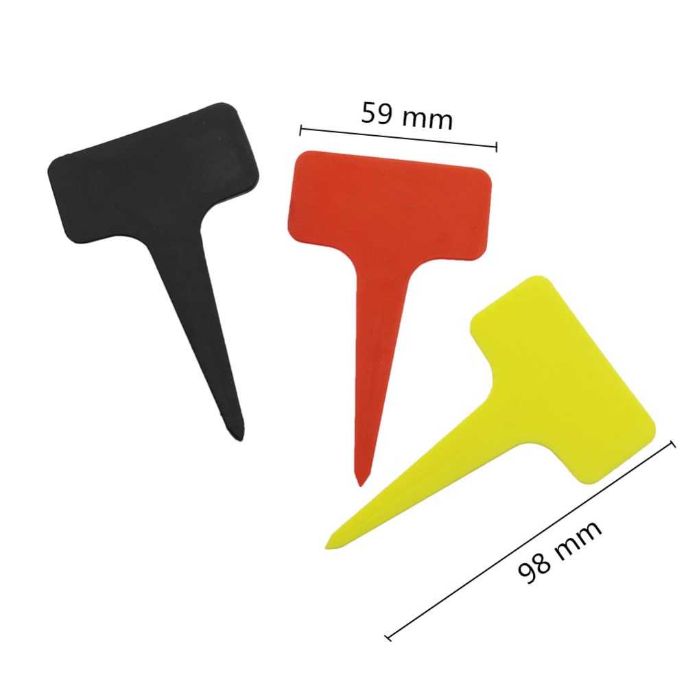 DIY Plastic T-Type Plant Label - Plant Label Tags recension och pris