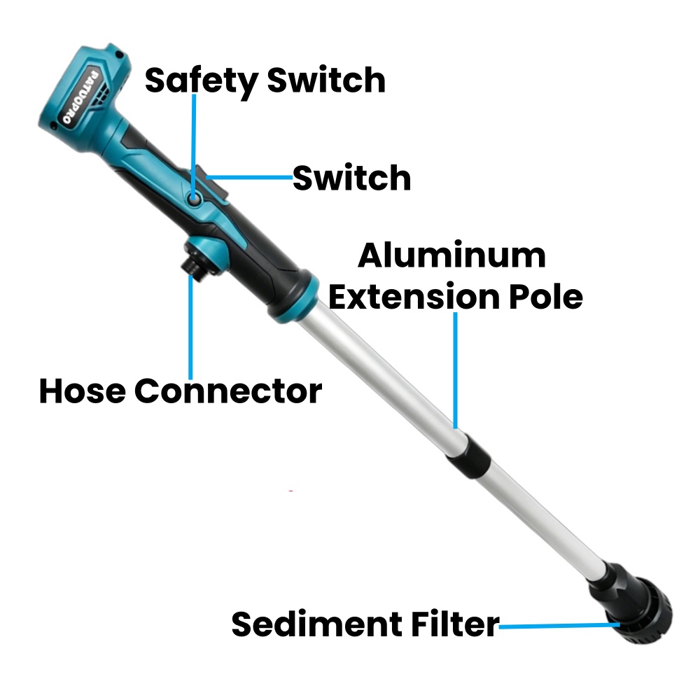 PATUOPRO Cordless Stick Transf - Gardening Tools China recension och pris