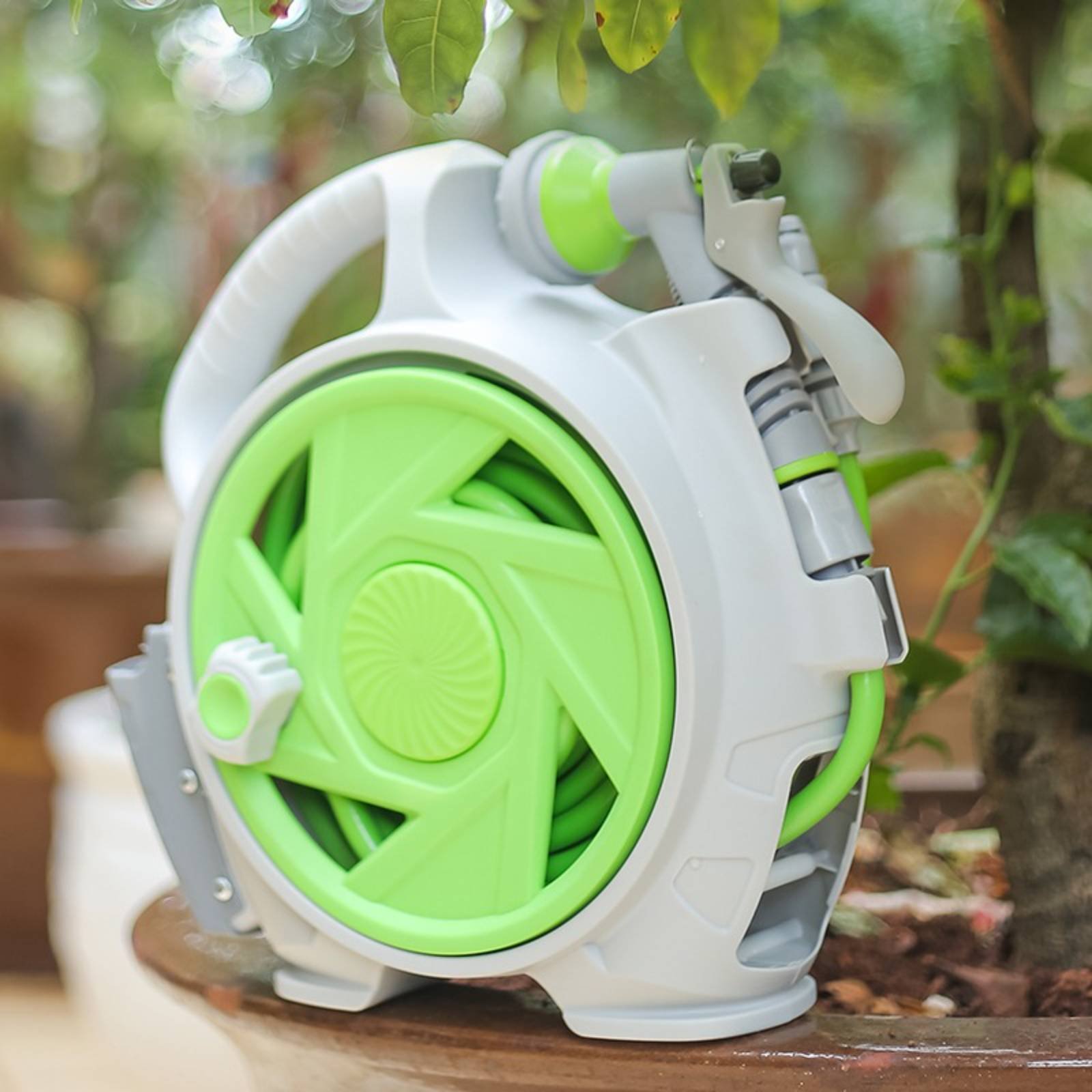 Hand-Carry Water Hose Reel sna - Gardening Tools Hand recension och pris