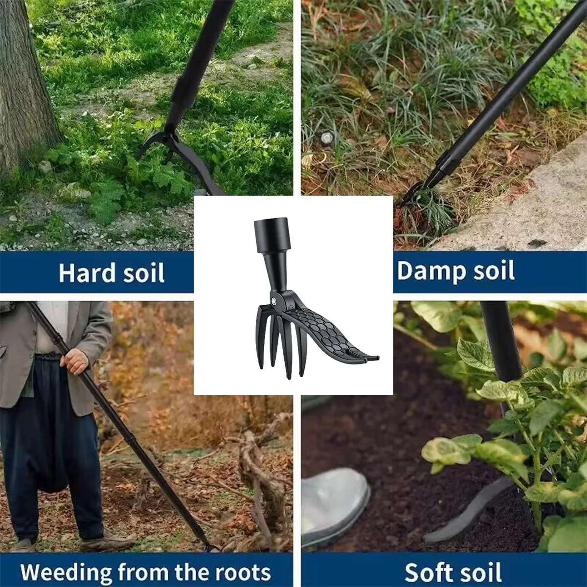 Stand Up Weed Puller Tool with - Weed Puller recension och pris