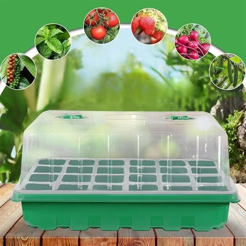 1/5-Piece Seedling Tray Kit -  - Propagation Tray Dome recension och pris