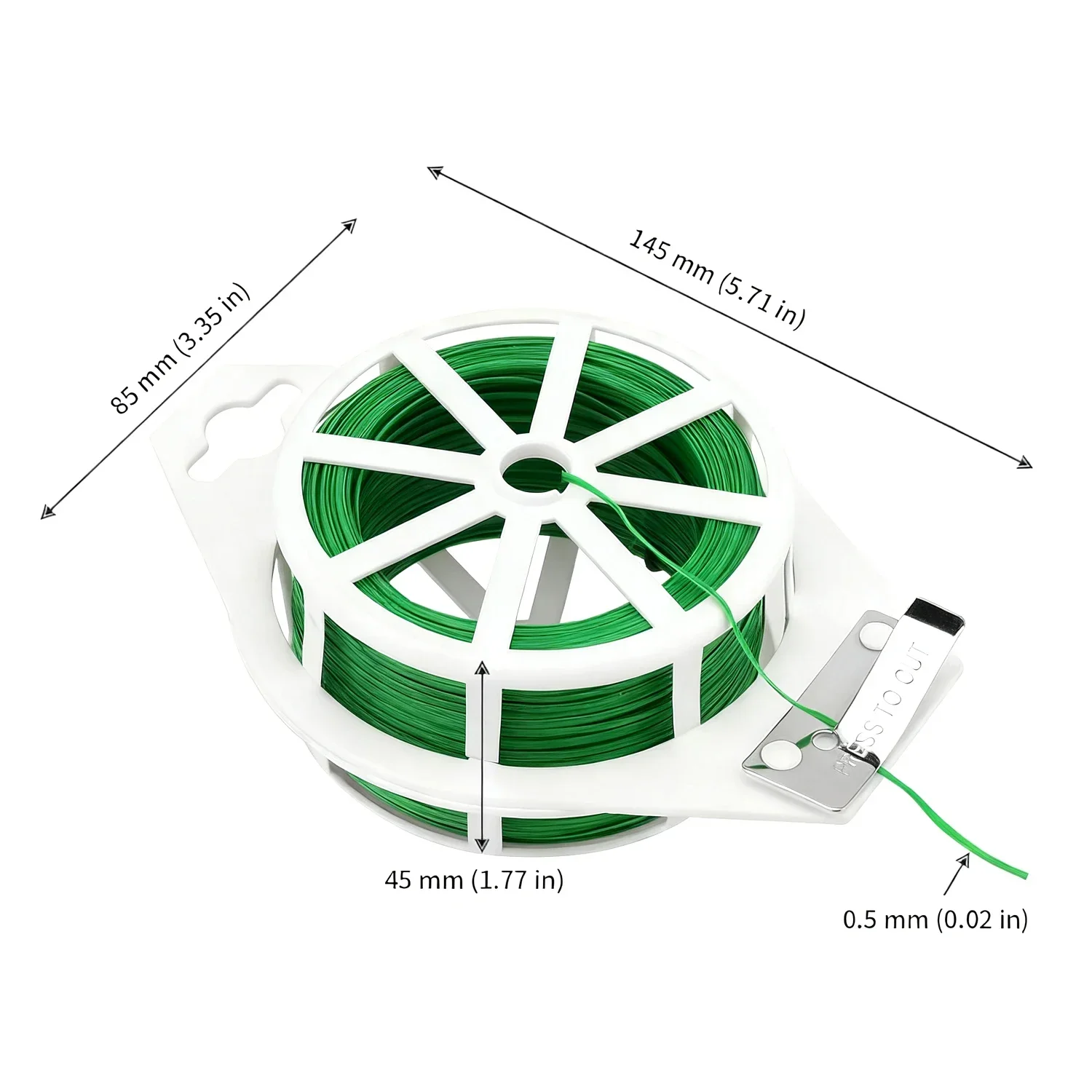 1-3Rolls 100M Green Garden Twi - Garden Wire Twist Tie recension och pris
