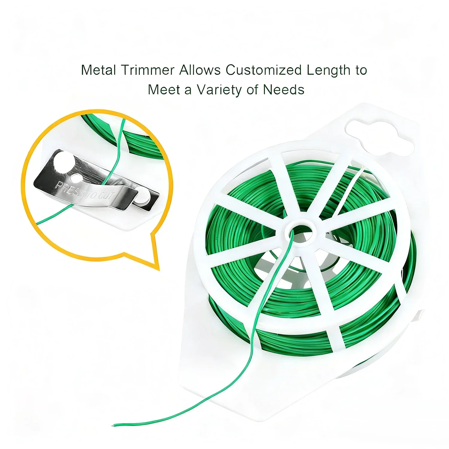 1-3Rolls 100M Green Garden Twi - Garden Wire Twist Tie recension och pris