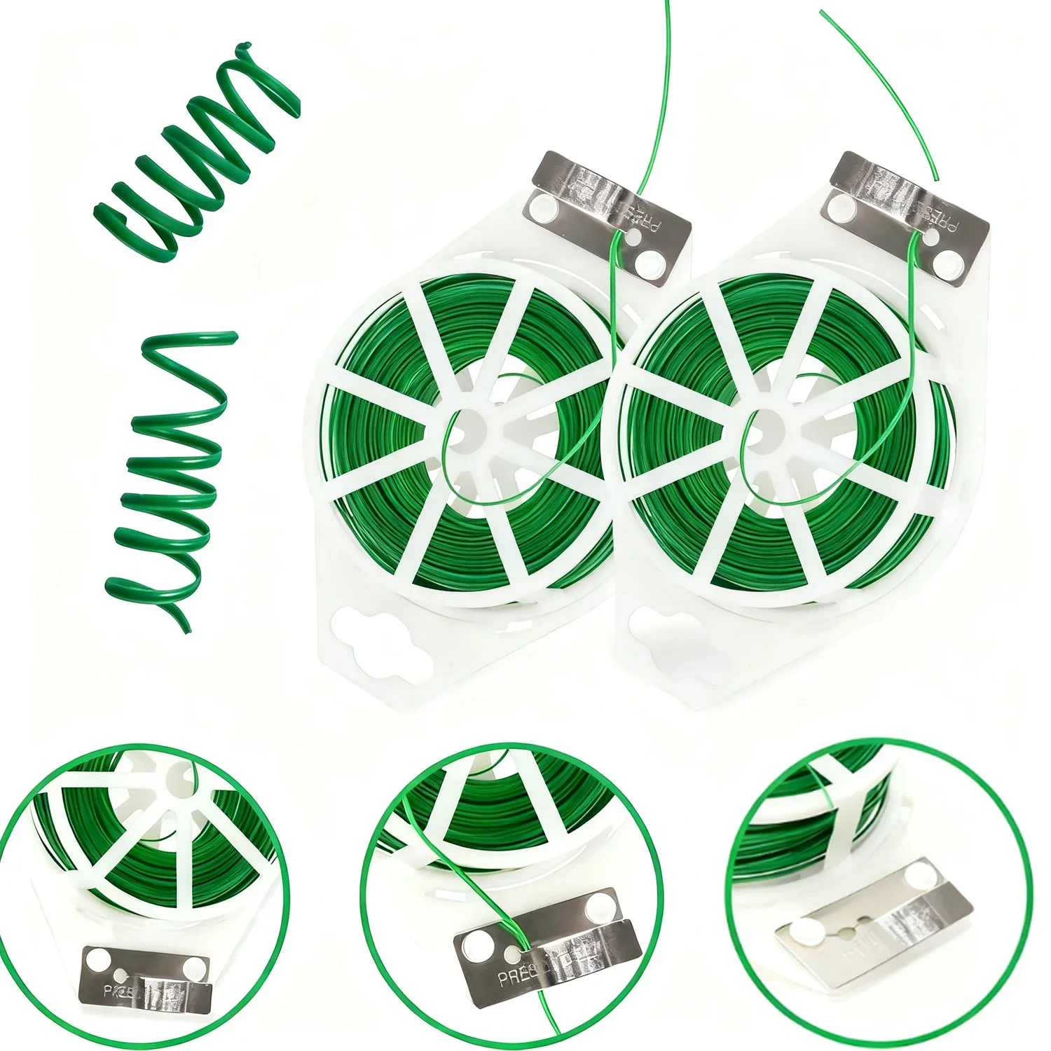 1-3Rolls 100M Green Garden Twi - Garden Wire Twist Tie recension och pris