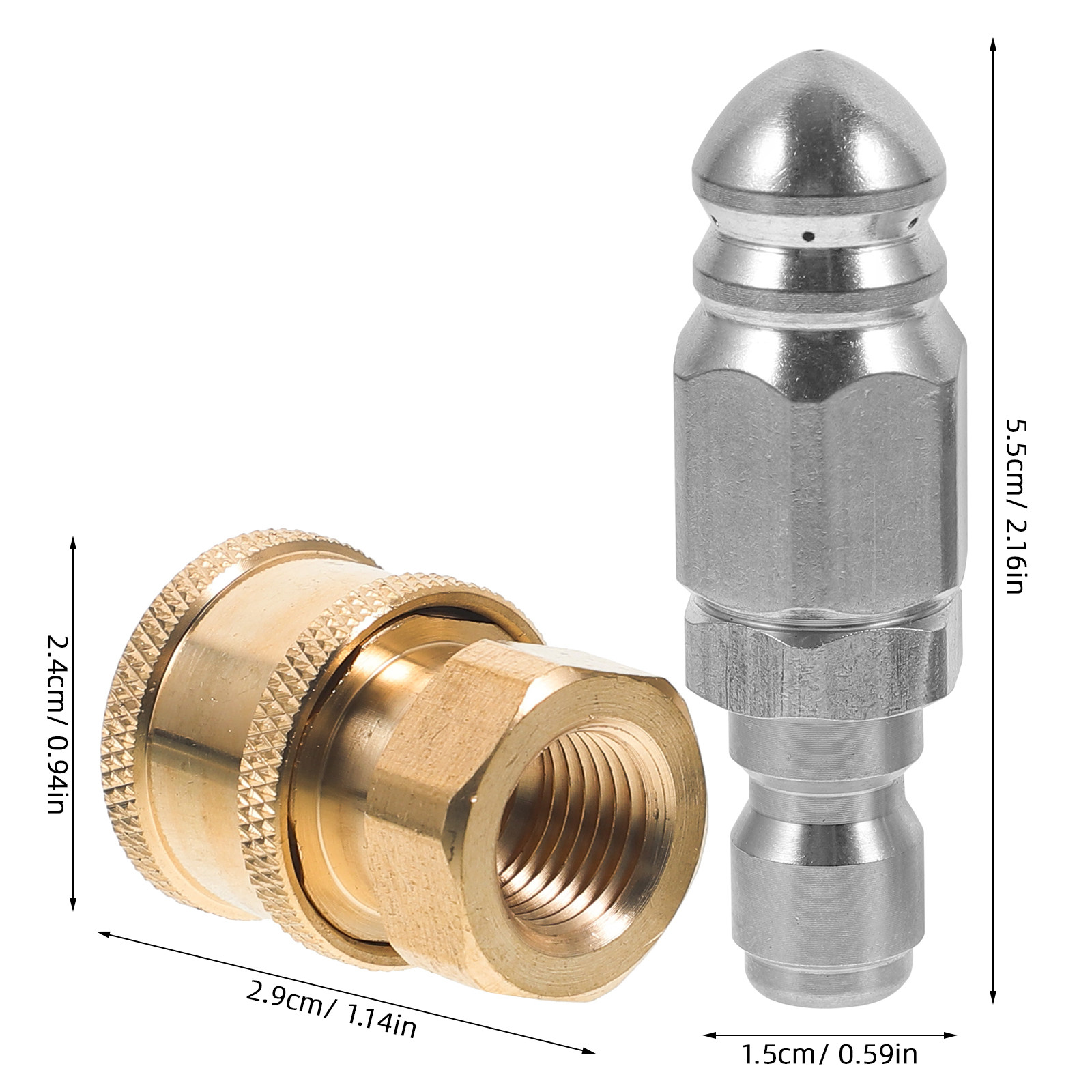 1Set Premium Garden Hose Nozzl - Garden Hose Nozzle recension och pris