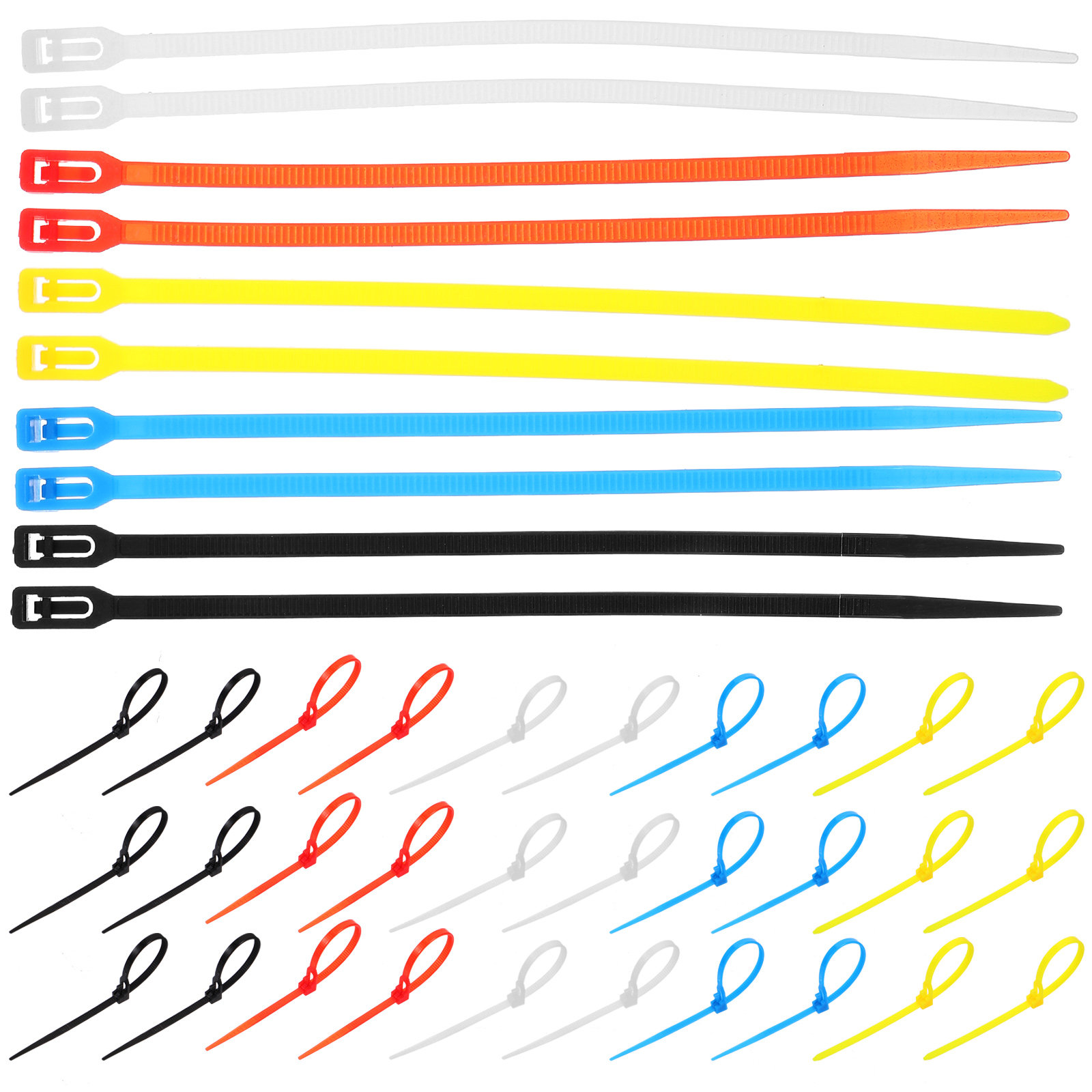 500Pcs Bulk Cable Ties Reusabl - Garden Wire Twist Tie recension och pris