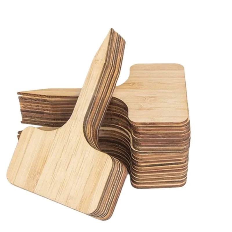 Garden Tags T-Type Bamboo Plan - Plant Label Tags recension och pris