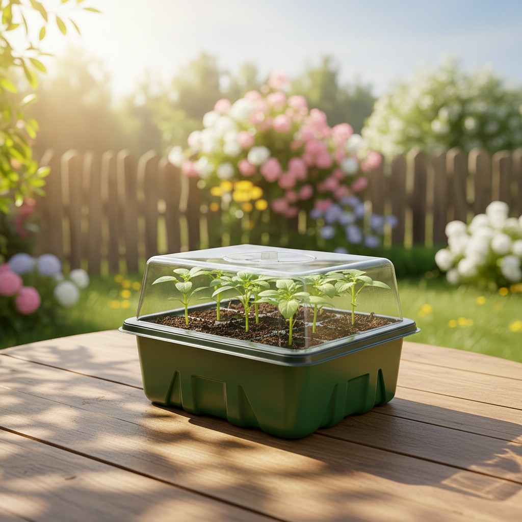 5/10Pack Seed Starter Tray See - Propagation Tray Dome recension och pris