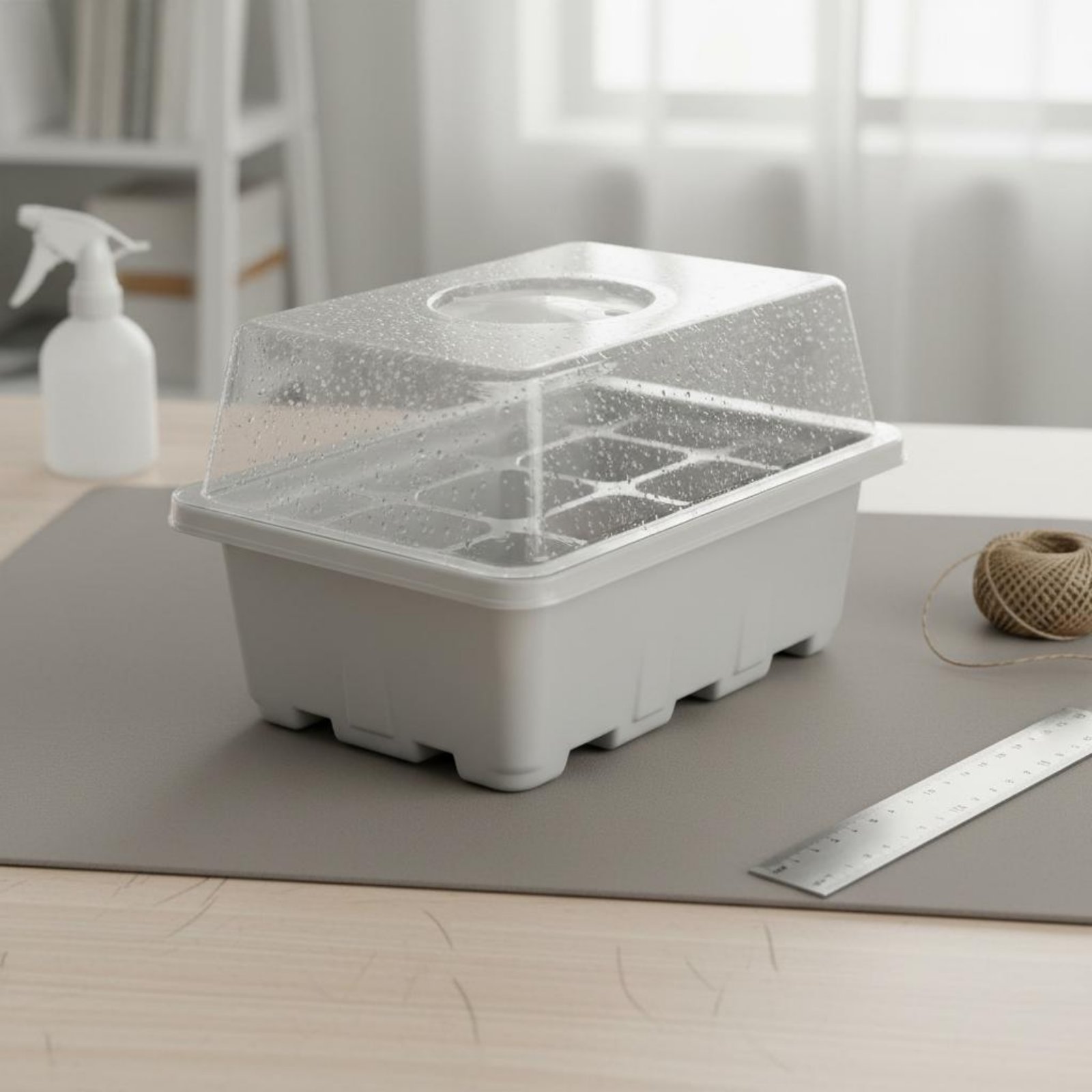 12 Compartment Seed Starting T - Propagation Tray Dome recension och pris