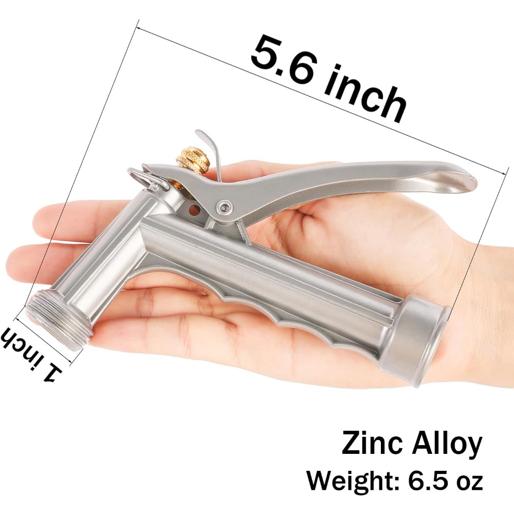2-Pack Zinc Alloy Garden Hose  - Garden Hose Nozzle recension och pris