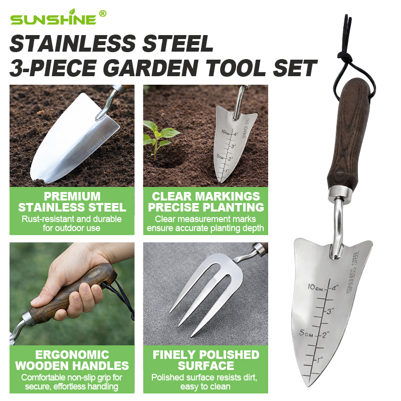 Custom Gardening Tools 3 Piece - Gardening Tools Hand recension och pris