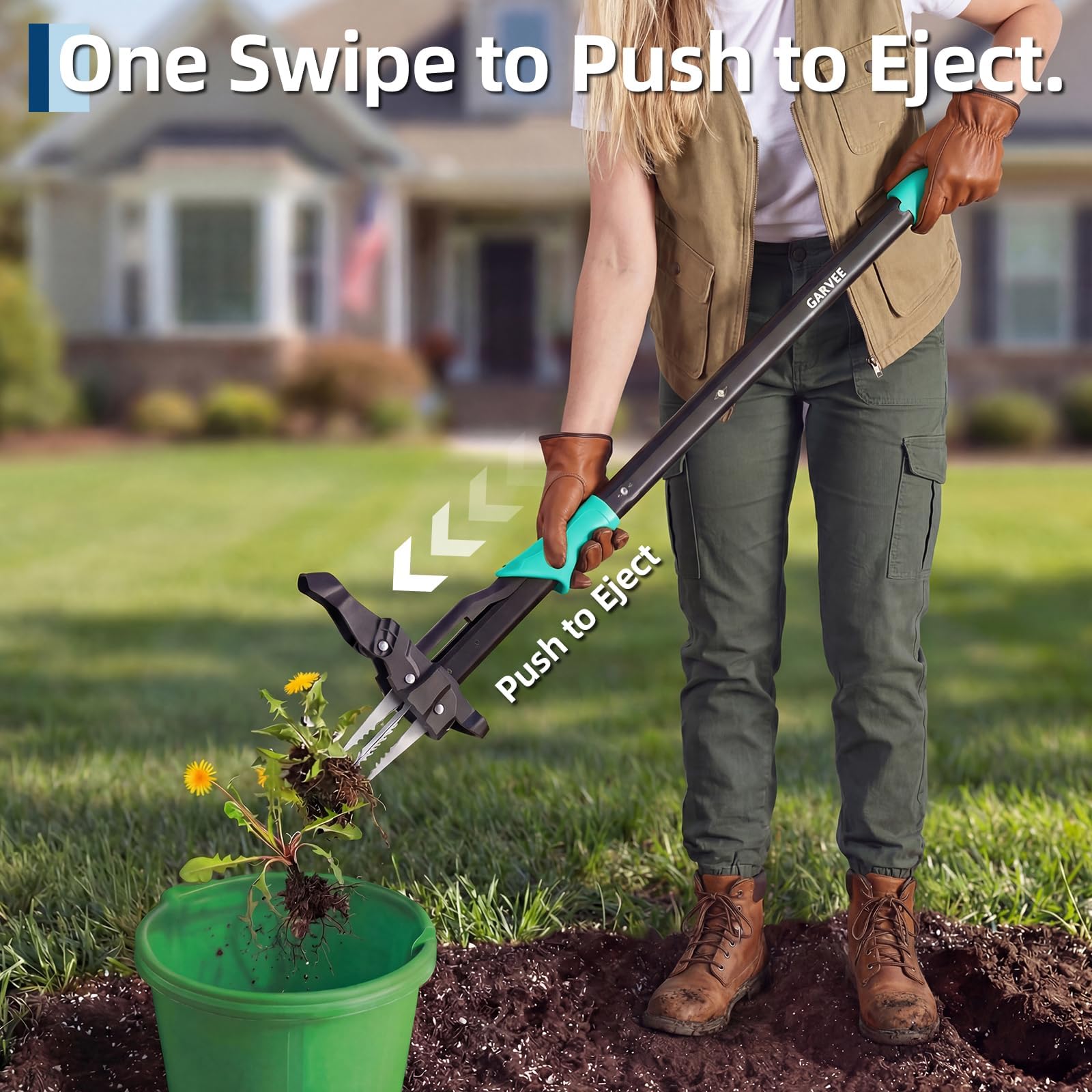 Long Handle Stand Up Weed Pull - Weed Puller recension och pris