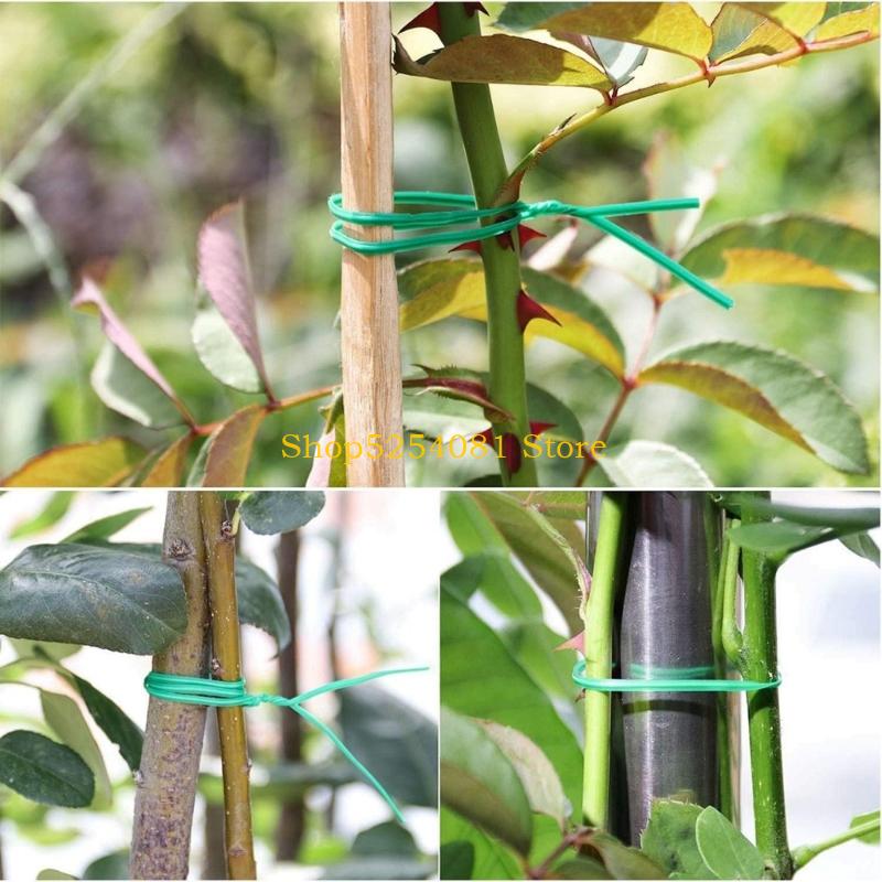 AXYC 2pcs Roll Heavy Duty Sun  - Garden Wire Twist Tie recension och pris