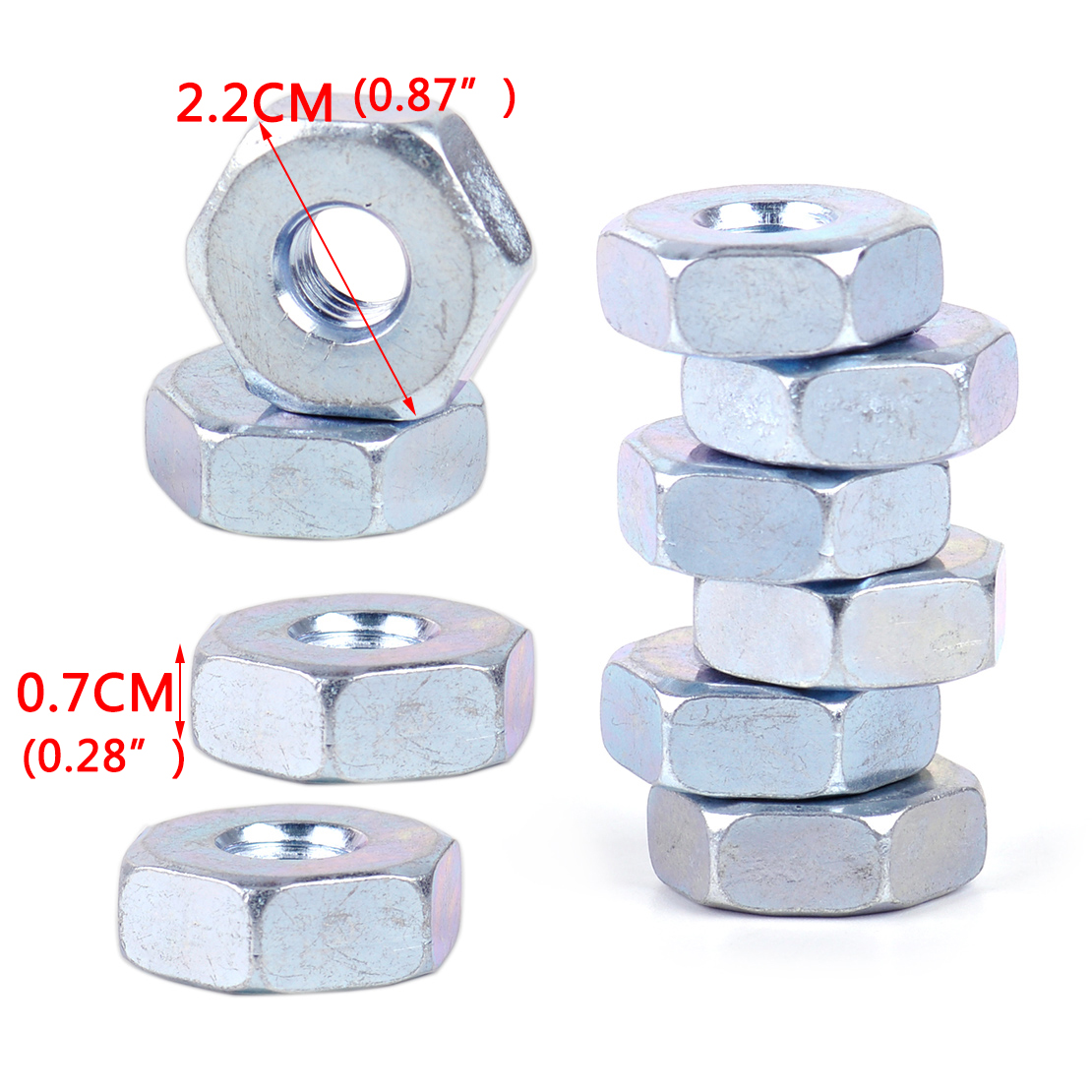 10Pcs M8 Guide Bar Nut fit for - Gardening Tools Guide recension och pris