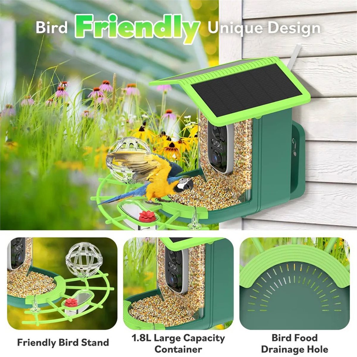 ABPP Smart Bird Feeder Camera  - Gardening Tools Video recension och pris