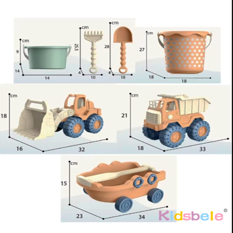 Beach Play Toys Children Porta - Gardening Tools Kids Set recension och pris