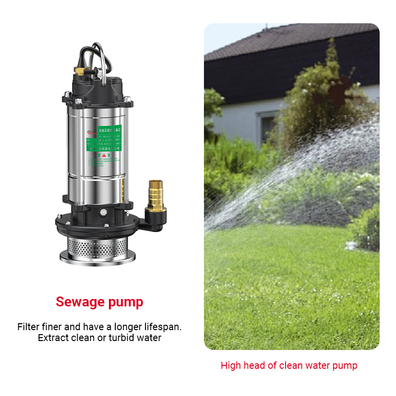 Stainless Steel Submersible Pu - Gardening Tools China recension och pris