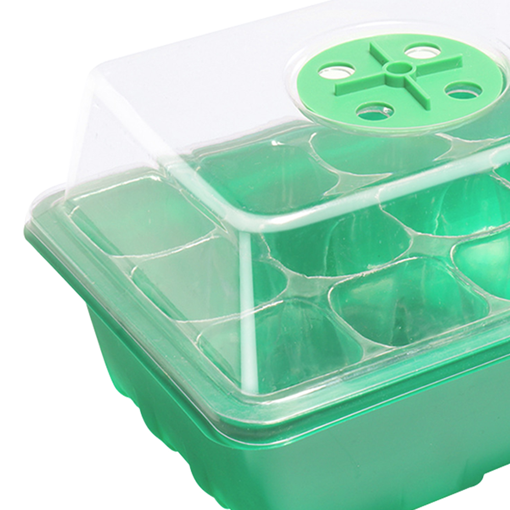 12 Holes Seed Starter Tray wit - Propagation Tray Dome recension och pris