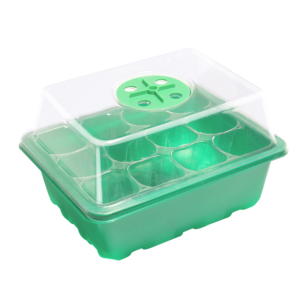 12 Holes Seed Starter Tray wit - Propagation Tray Dome recension och pris