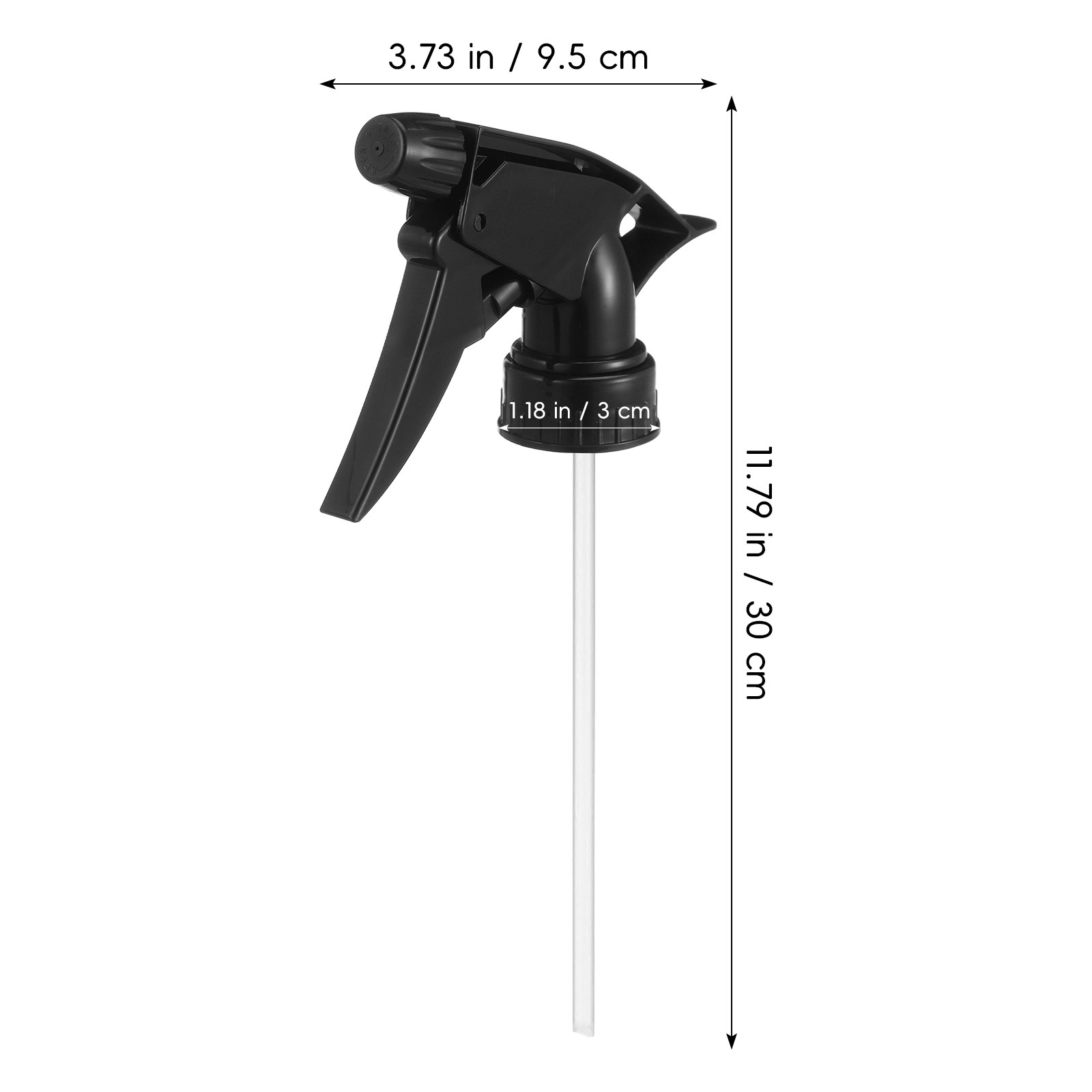 10Pcs Black Adjustable Trigger - Garden Hose Nozzle recension och pris