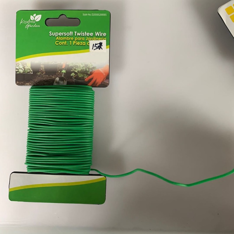 2pcs 5mm x 10m Reusable Twist  - Garden Wire Twist Tie recension och pris