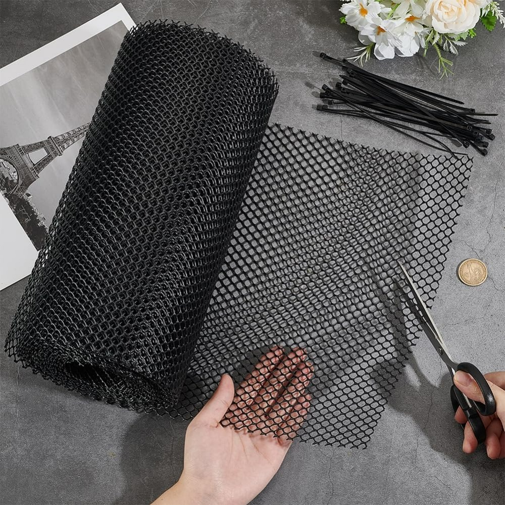 Plastic Wire Mesh Fence 26.2Ft - Garden Wire Twist Tie recension och pris