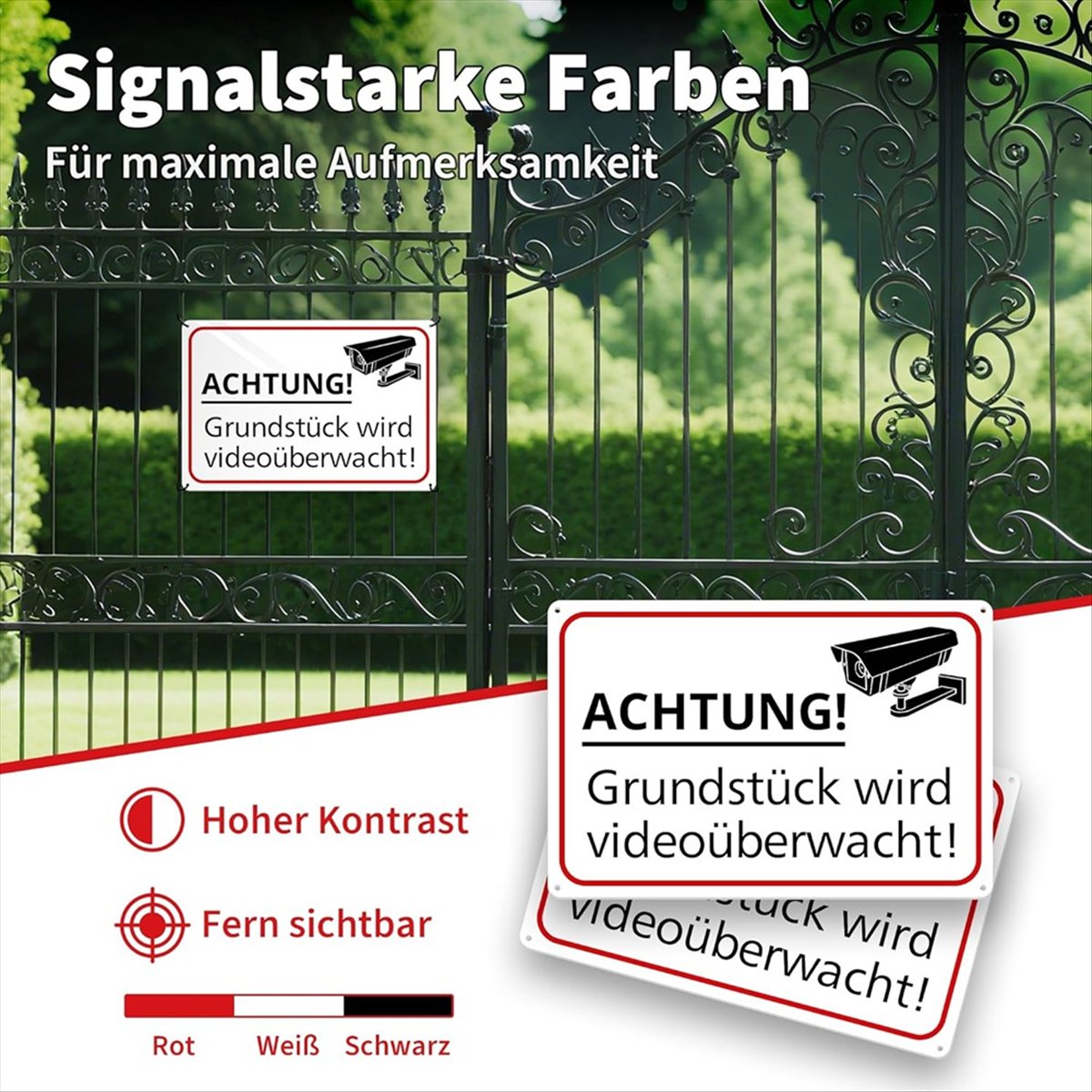 Reliable- 2pcs 30x20cm Sign Vi - Gardening Tools Video recension och pris