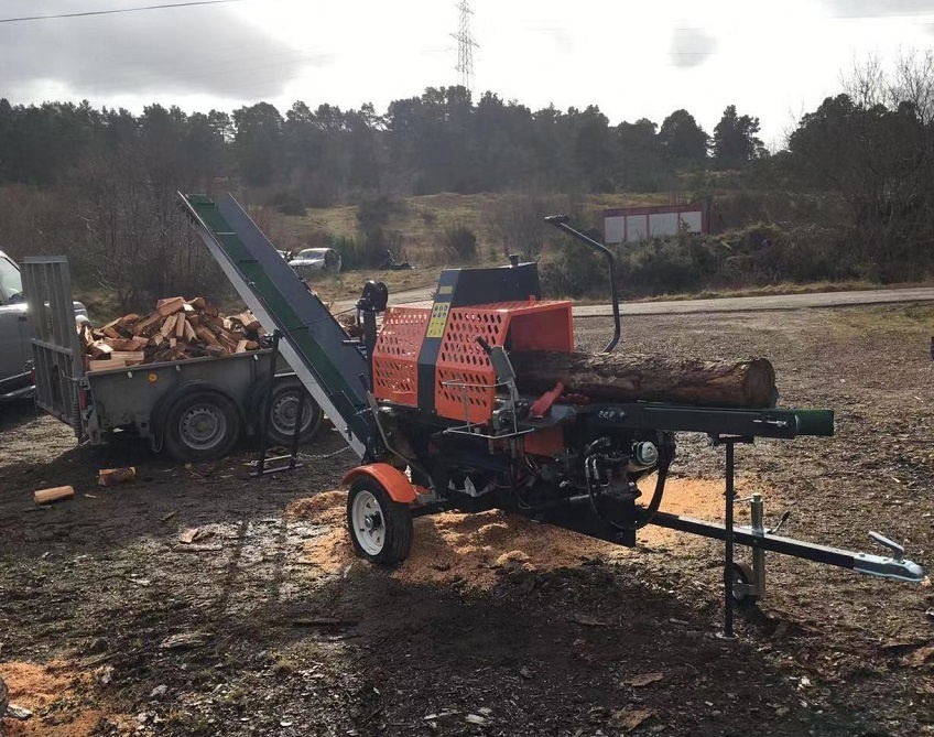 20T Hydraulic Log Splitter For - Gardening Tools Video recension och pris