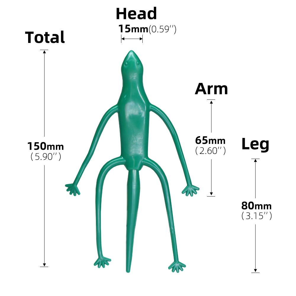 1PC Gecko Shape Garden Plant T - Garden Wire Twist Tie recension och pris