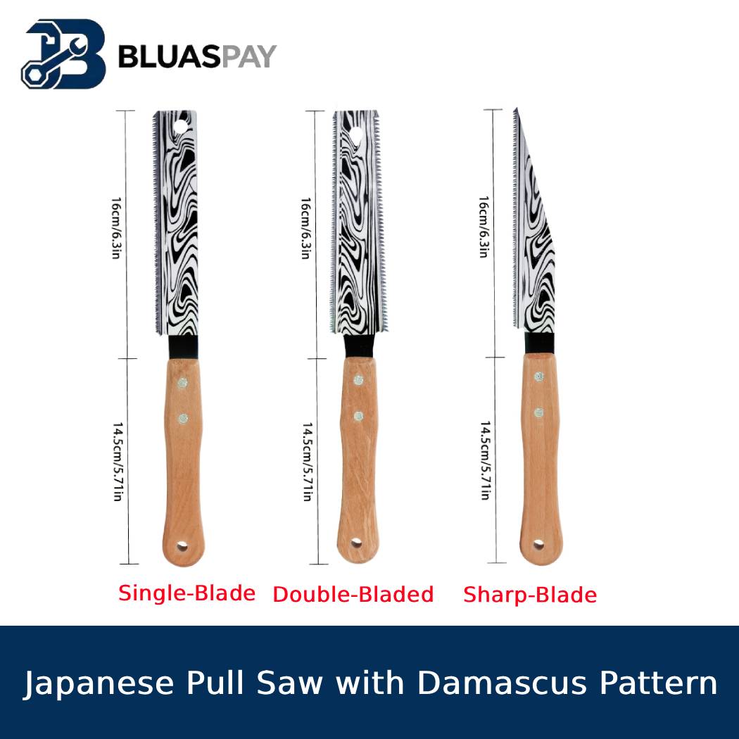 Japanese Pull Saw Set Damascus - Gardening Hand Tools Japanese recension och pris