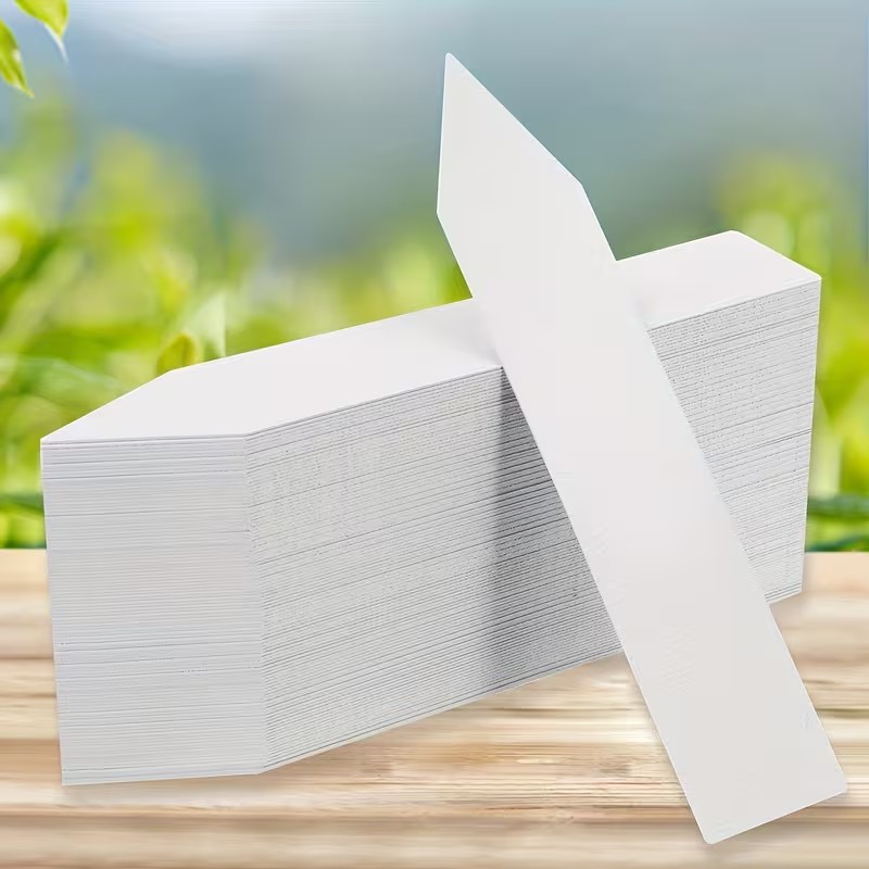 100pcs White Waterproof Plant  - Plant Label Tags recension och pris