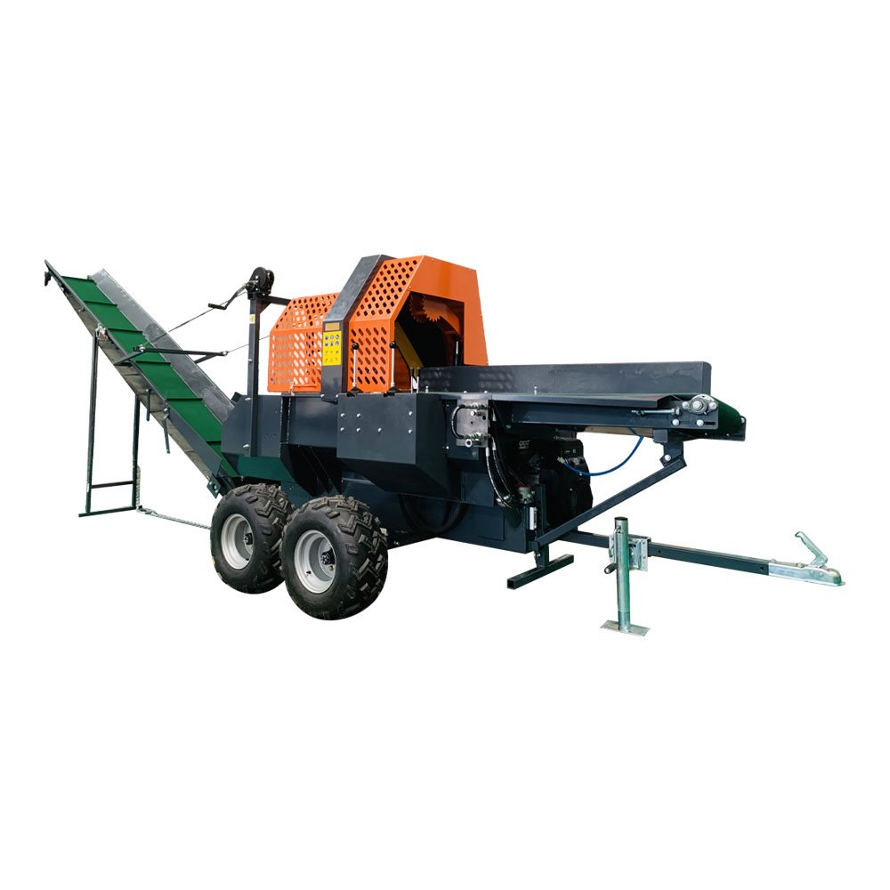 30 Ton Hydraulic Firewood Proc - Gardening Tools Video recension och pris