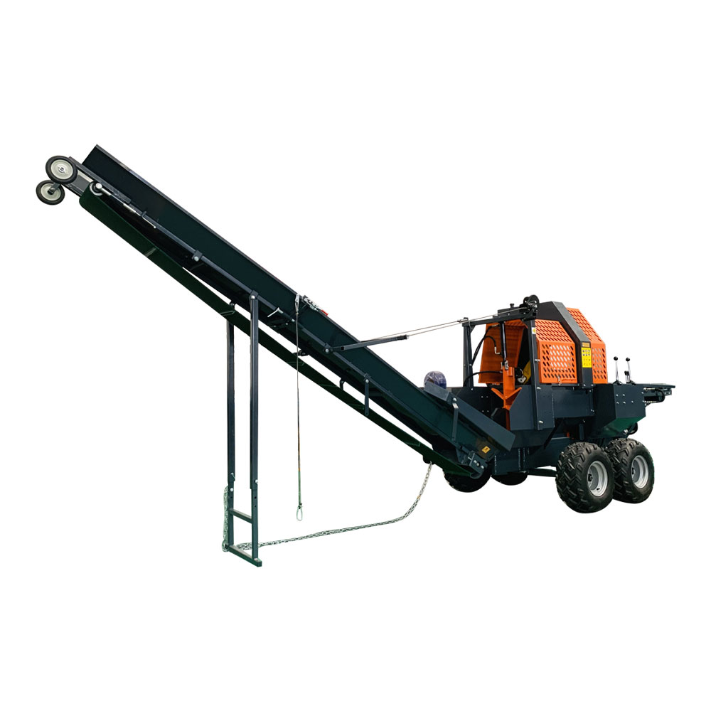 30 Ton Hydraulic Firewood Proc - Gardening Tools Video recension och pris