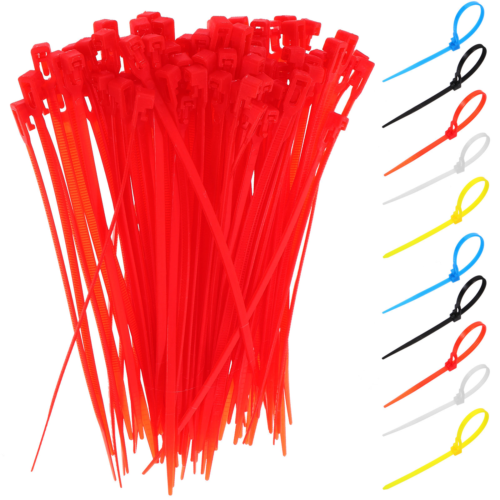 500Pcs Heavy Duty Cable Ties S - Garden Wire Twist Tie recension och pris