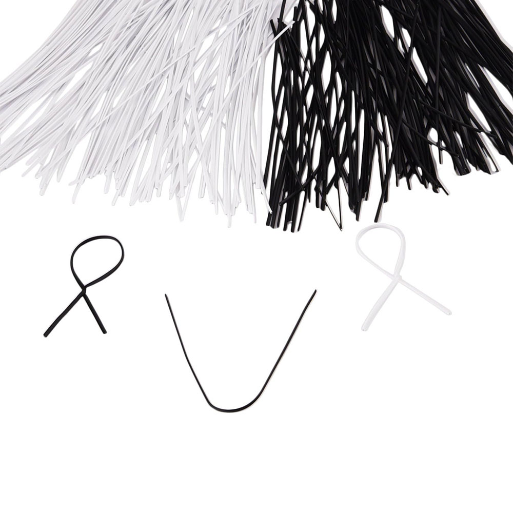 100Pcs Black White Gardening C - Garden Wire Twist Tie recension och pris