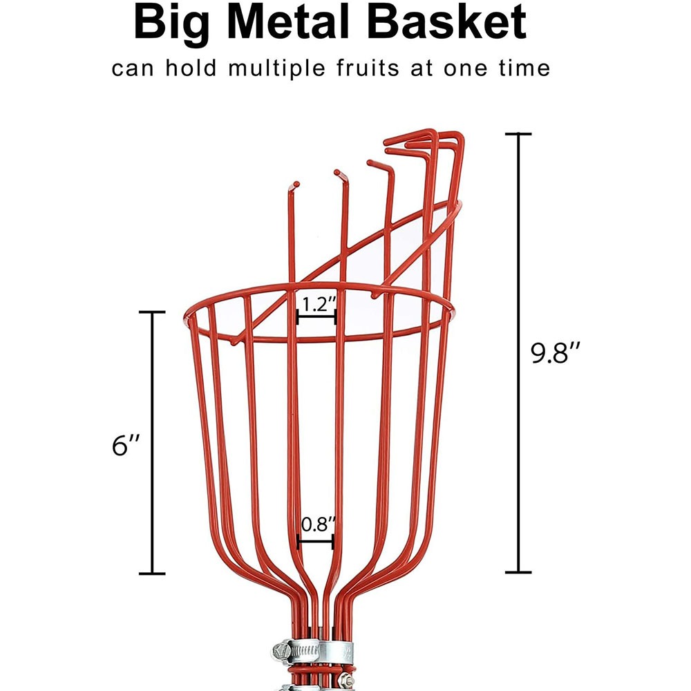 260cm Fruit Picker, Adjustable - Gardening Tools Hand recension och pris